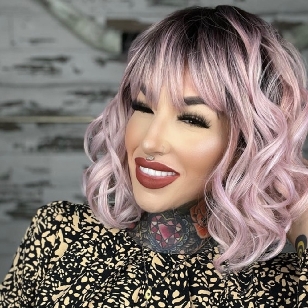 Rebel Gypsy Wig - Maiden Pink